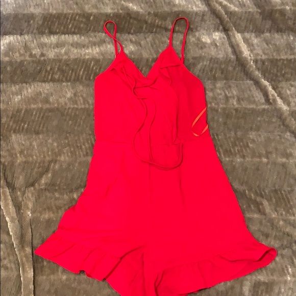 Monteau Pants - Monteau Los Angeles Women’s Red Romper